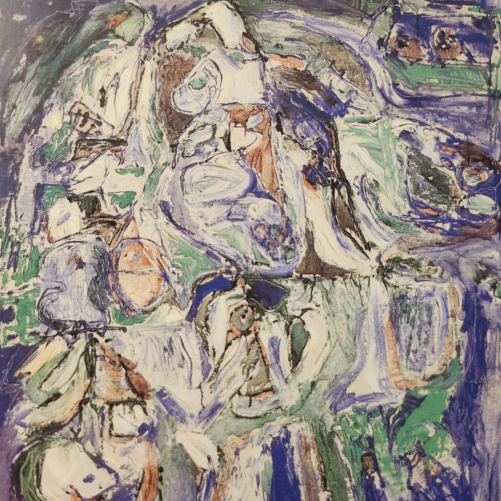 Kunstkaart Pierre Alechinsky - L'Re, 1960, Verzenden, 1980 tot heden, Ongelopen, Cultuur en Media