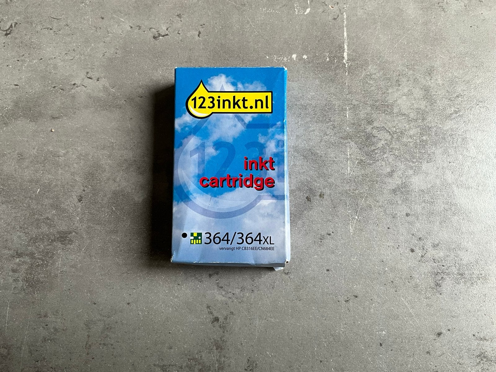123inkt cartridge zwart 364/364XL, Computers en Software, Printerbenodigdheden, Verzenden, Nieuw, Cartridge