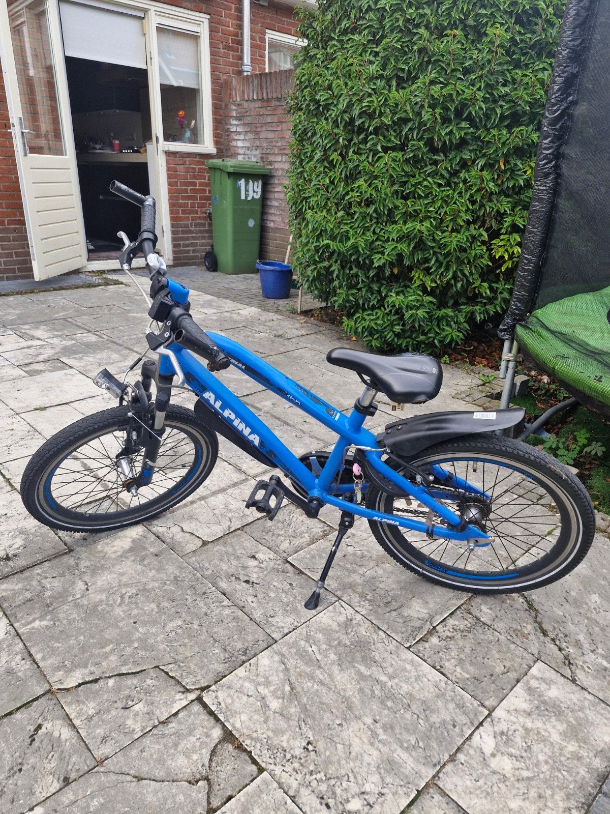 Alpina Trial kinderfiets 20 inch - Blauw, Fietsen en Brommers, Fietsen | Kinderfietsjes, Ophalen, Gebruikt, 20 inch of meer, Alpina