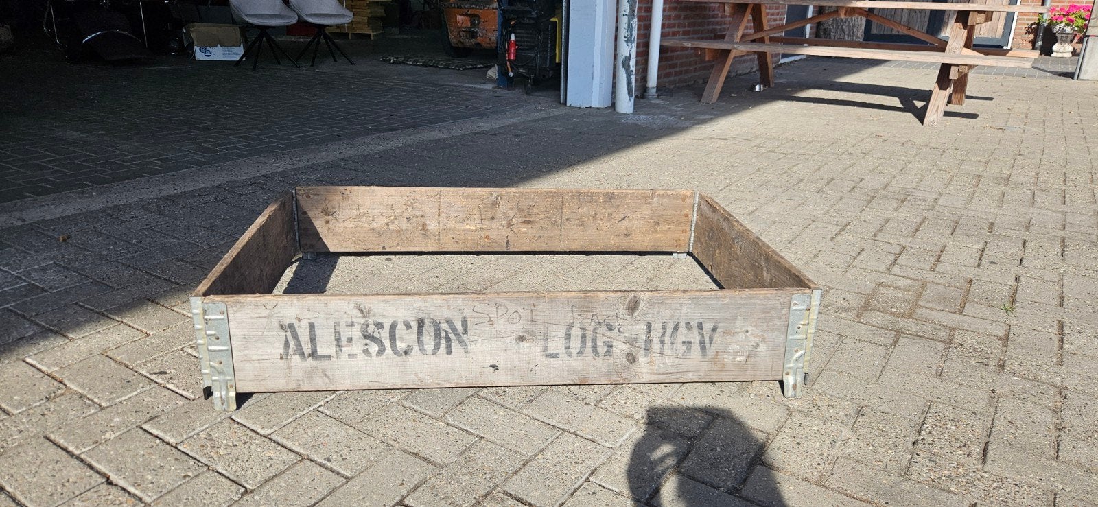 Pallet opzetrand, 10 stuks, Ophalen, Gebruikt, 60 cm of meer, 75 tot 100 cm