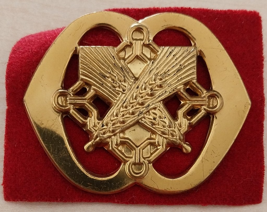 baret embleem Intendancetroepen (Regiment Intendancetroepen), Ophalen of Verzenden, Landmacht, Nederland, Embleem of Badge