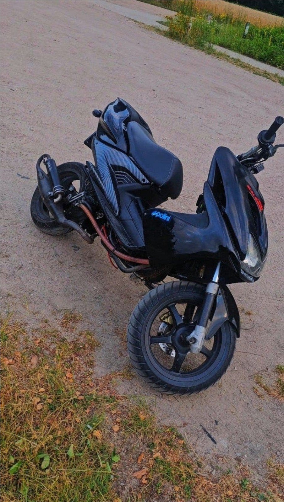 Yamaha aerox 70cc Malossi, Ophalen, Tweetakt, Gebruikt, Aerox