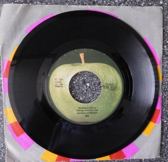 George Harrison - Bangla Desh & deep blue (vanaf € 1,50), Ophalen of Verzenden, Zo goed als nieuw, 7 inch, Pop