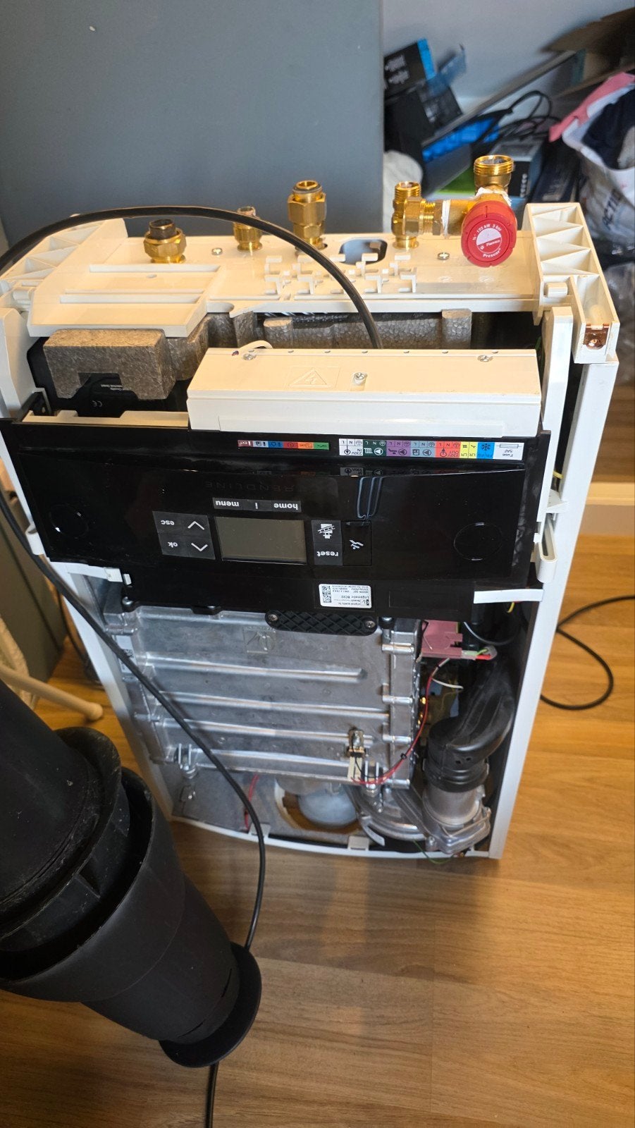 Nefit CV ketel met thermostaat - volledig werkend, Ophalen, Gebruikt, Cv-ketel of Combi-ketel