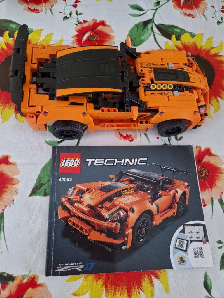 LEGO Technic 42093 Chevrolet Corvette ZR1, Lego, Compleet, Ophalen of Verzenden, Zo goed als nieuw