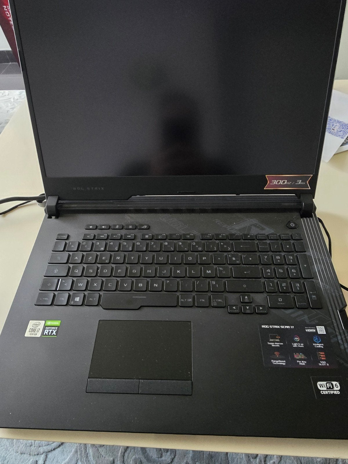 Asus Rog SCAR17 G732lxs 32gb, Ophalen, Zo goed als nieuw, Gaming, 17 inch of meer