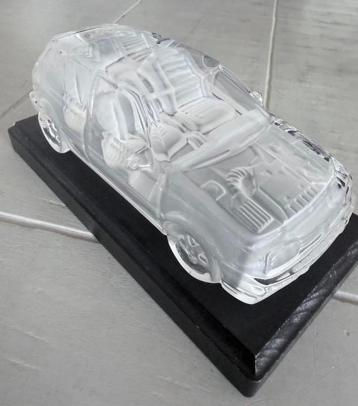 Golf 3 VR6 modelauto van glas uniek zeldzaam, Ophalen of Verzenden, Gebruikt, Auto