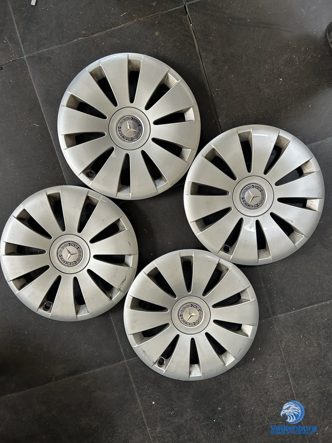 ORIGINELE Mercedes Vito Citan wieldoppen 15 inch, Gebruikt, -, -, Ophalen of Verzenden