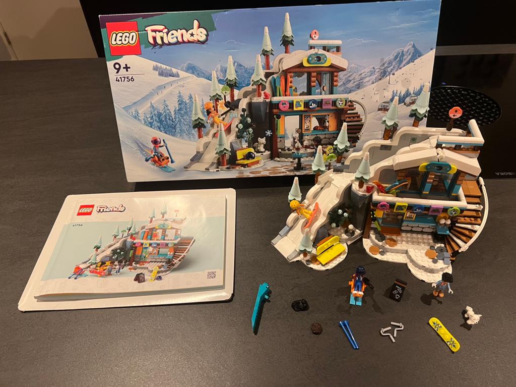 Lego friends skipiste en cafe, Compleet, Lego, Friends, Ophalen of Verzenden