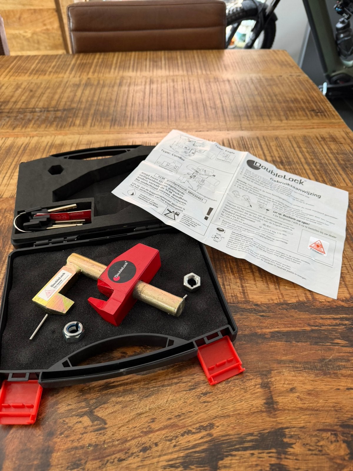 DoubleLock Compact Eagle koppeling slot – SCM gekeurd, Caravans en Kamperen, Caravan accessoires, Ophalen of Verzenden, Zo goed als nieuw