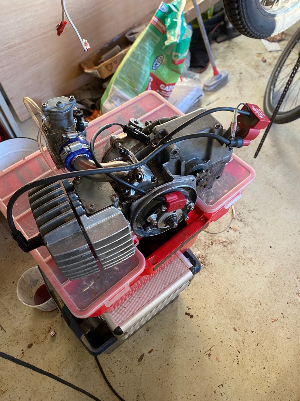 Puch gme gilardoni/italkit e50 met evt uitlaat, Ophalen of Verzenden, Zo goed als nieuw, Blok