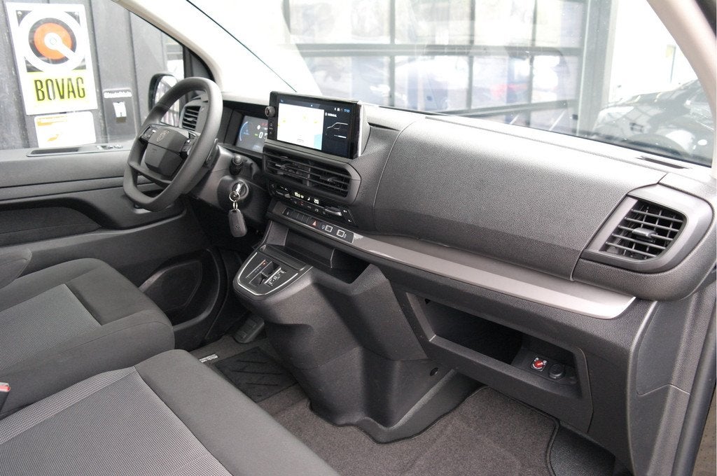 Peugeot e-Expert Long L3 75 kWh | 9- persoons | Incl. BTW |, Auto's, Peugeot, 12 maanden, Gebruikt, Overige carrosserieën, Zwart