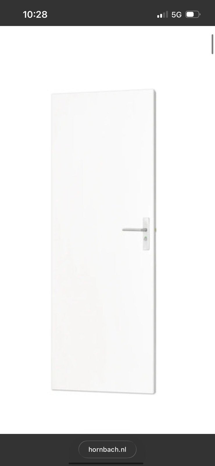 Opzoek naar een opdek deur, Doe-het-zelf en Verbouw, Deuren en Horren, Ophalen, Gebruikt, 80 tot 100 cm, 215 cm of meer