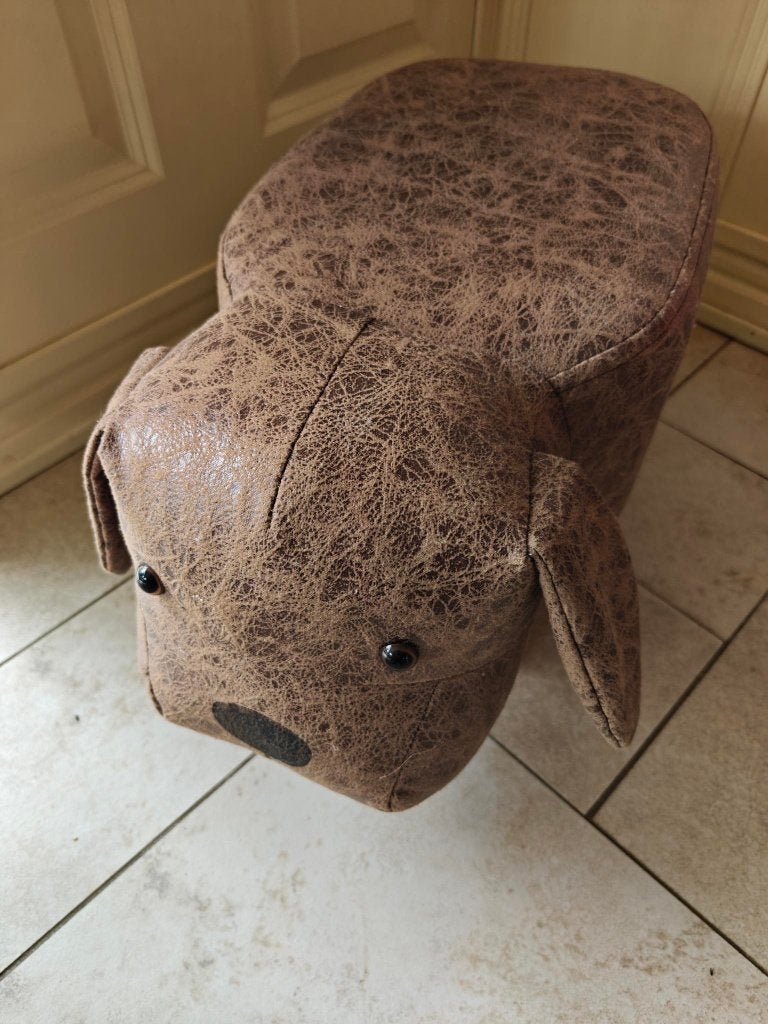 Kinderkrukjes poef honden 45 x 27 hond, Ophalen