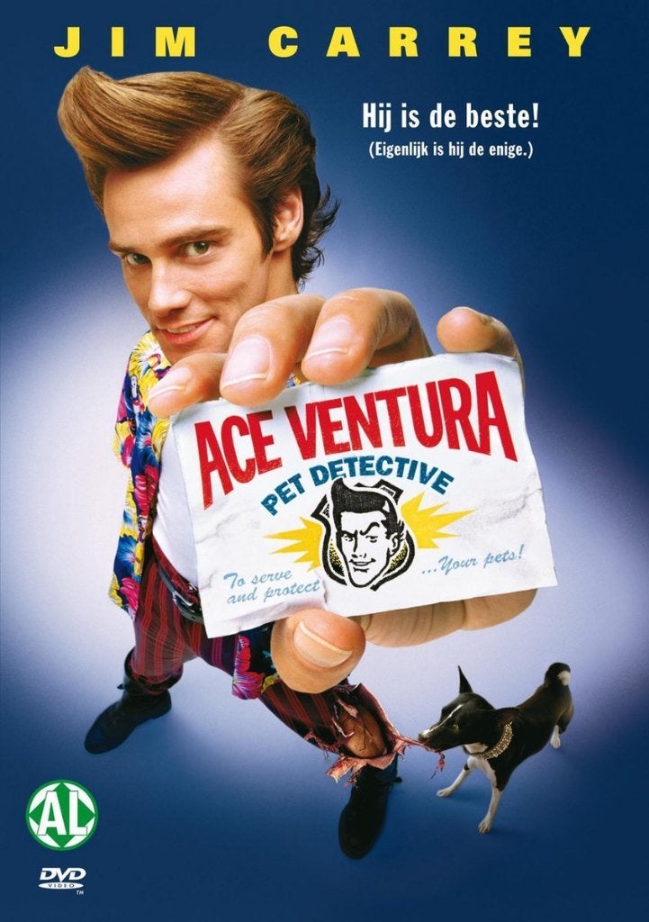 Ace Ventura 1 Pet Detective DVD, Alle leeftijden, Verzenden, Zo goed als nieuw, Actiekomedie