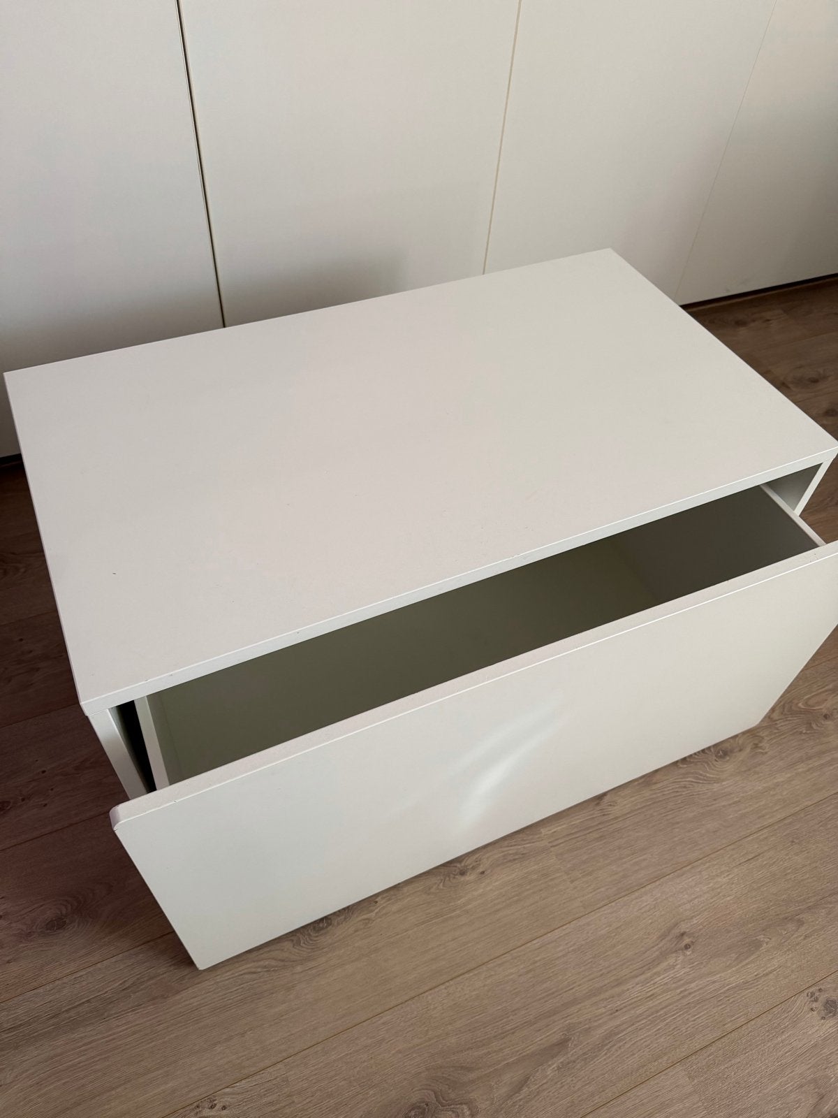 Speelgoedkist met 1 lade van Ikea, Wit, Ophalen, Gebruikt, IKEA