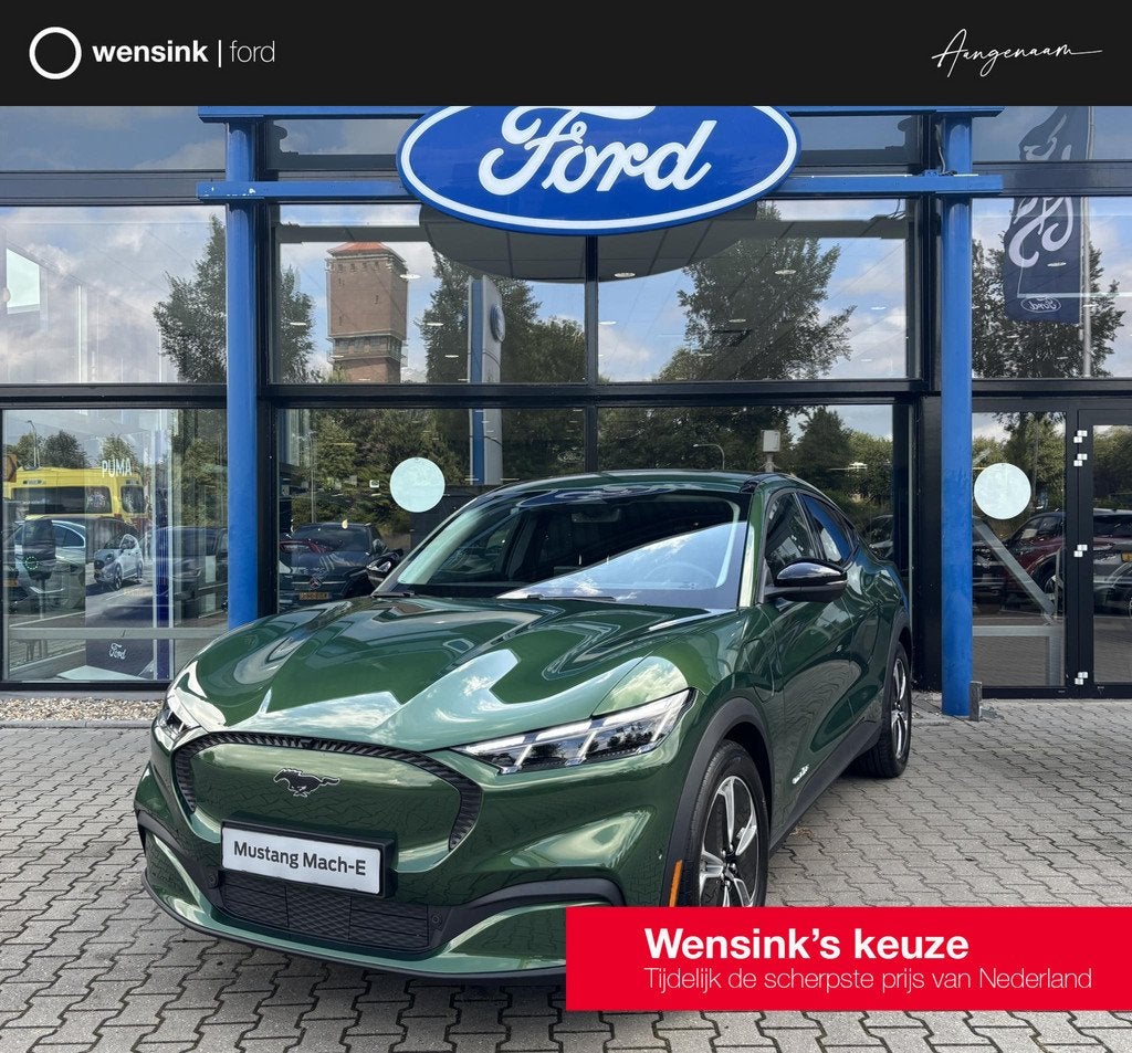 Ford Mustang Mach-E RWD 75 kWh €2.000,- Ford Voordeel! | D, Automaat, Achterwielaandrijving, 340 min, Automatische klimaatregeling