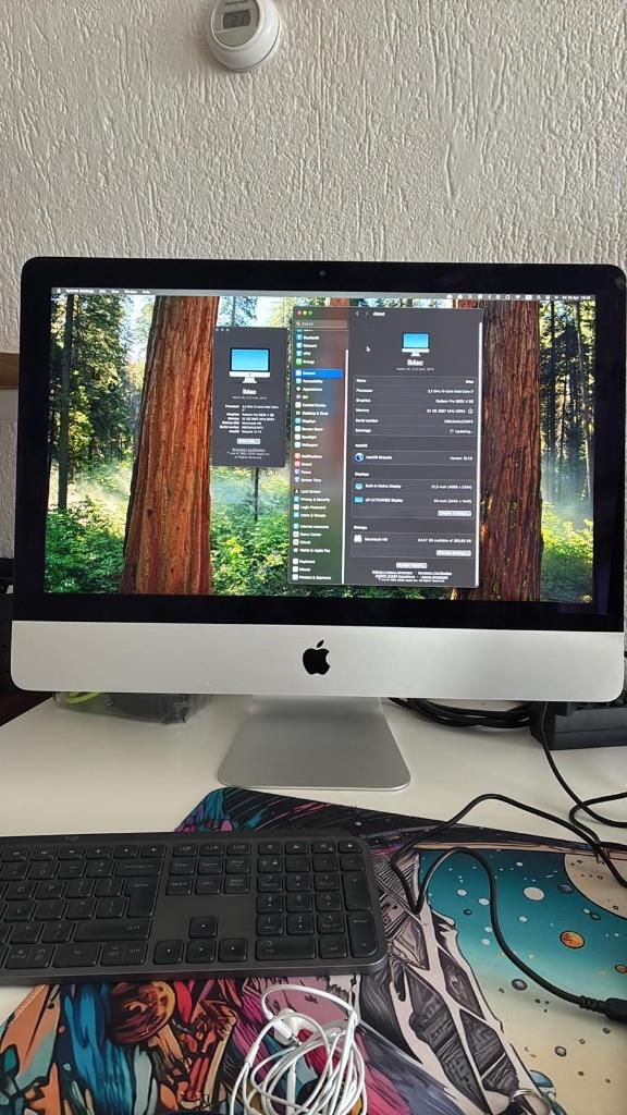 Apple iMac 4K 21.5”, i7/32 GB/ 256 GB/ AMD PRO 4 GB, Computers en Software, Apple Desktops, 32 GB, SSD, IMac, Ophalen of Verzenden