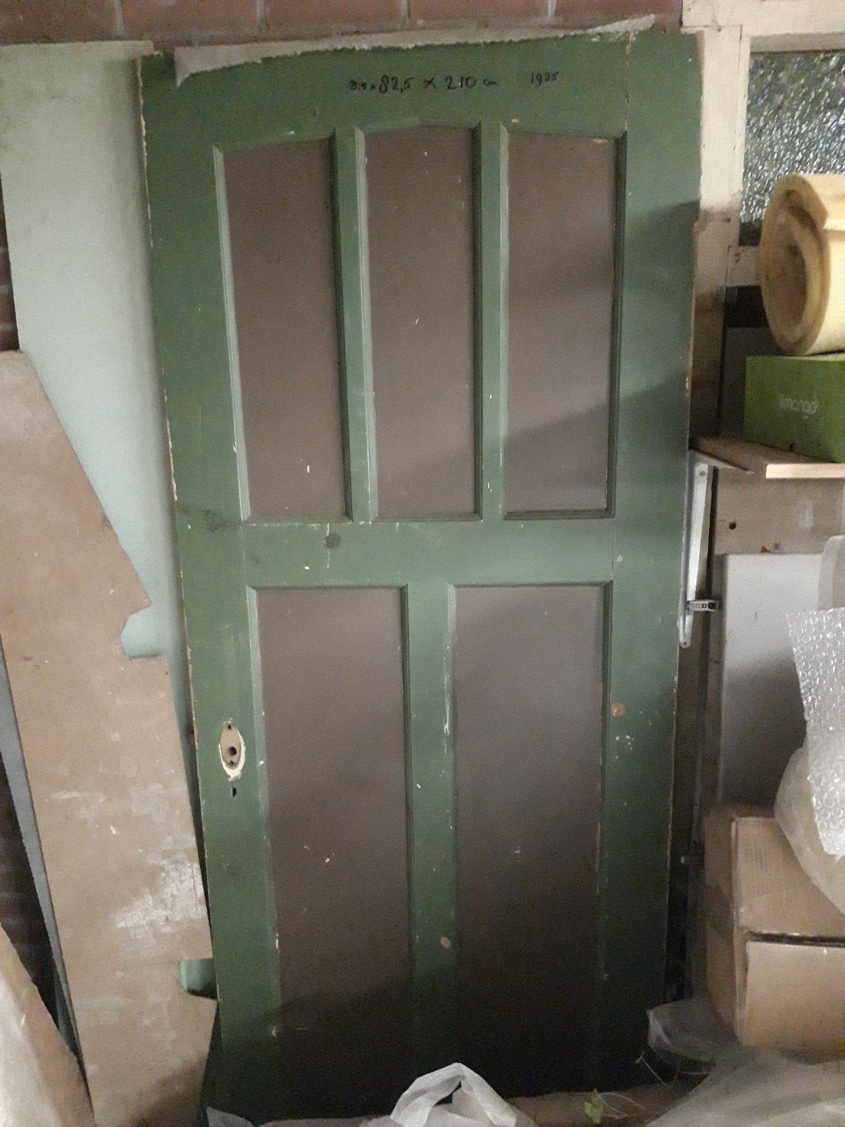 antieke paneeldeur, Doe-het-zelf en Verbouw, Gebruikt, 80 tot 100 cm, Binnendeur, Ophalen of Verzenden