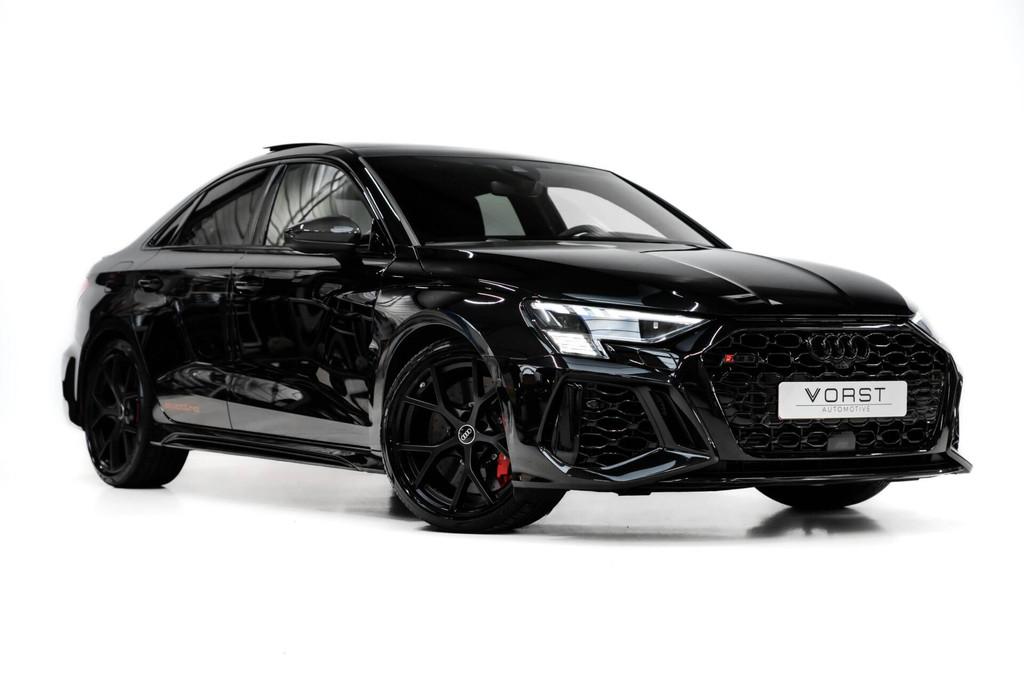 Audi RS 3 2.5 TFSI quattro Pano B&O Keramisch Leer Carbon, Automaat, Gebruikt, RS3, Zwart