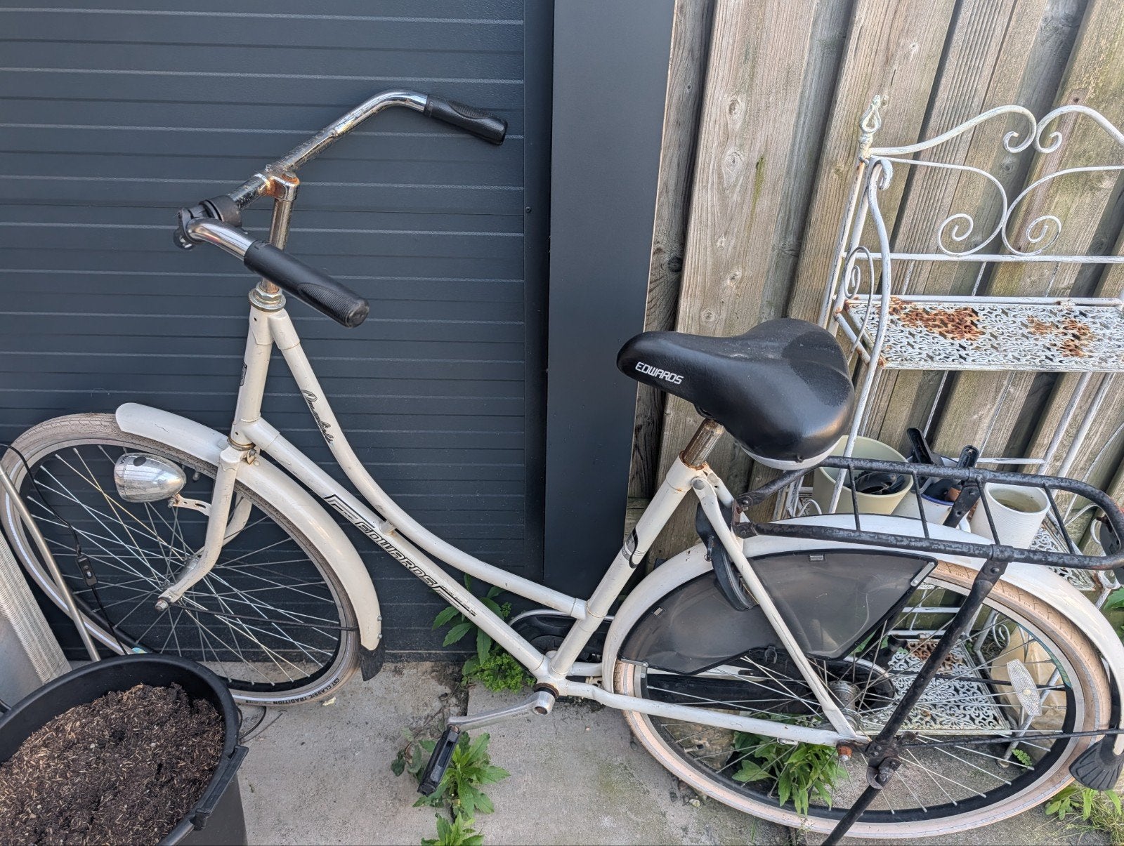 Oude damesfiets - Opknapper, Terugtraprem, Ophalen, Overige merken, 53 tot 56 cm