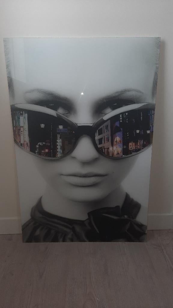 luxe plexiglas schilderij, Ophalen, Zo goed als nieuw, Schilderij, 75 tot 100 cm