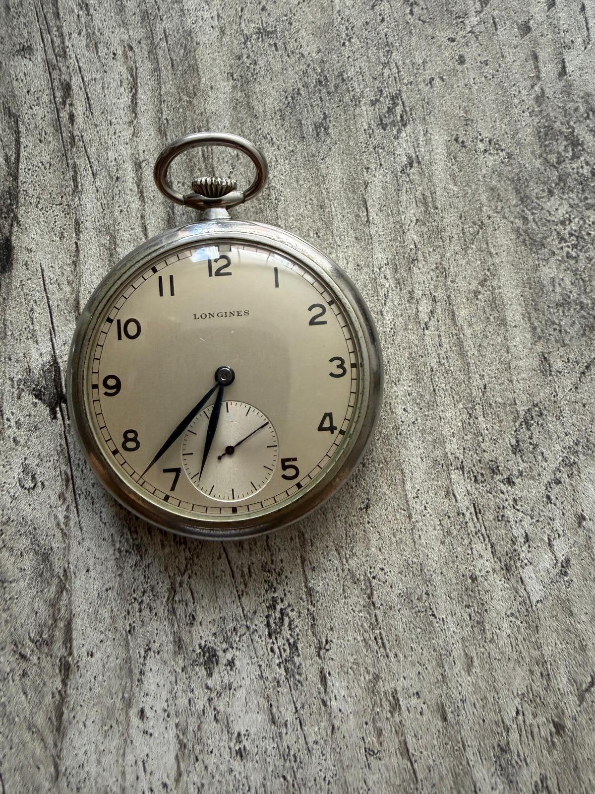 Longines, Ophalen of Verzenden, Staal, Longines, 1960 of later