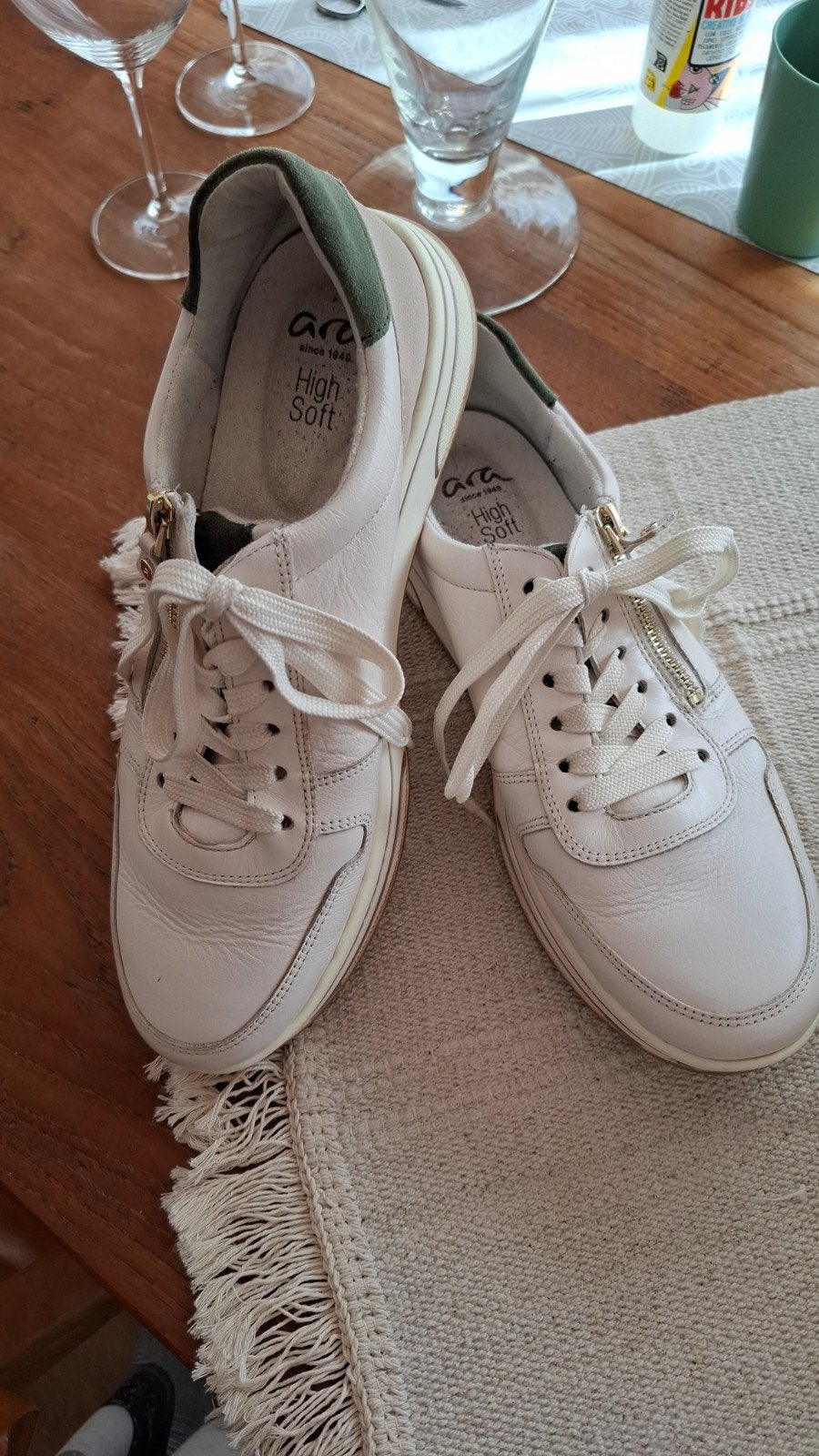 Ara high soft zgan mt 8, Kleding | Dames, Ophalen of Verzenden, Zo goed als nieuw, Sneakers of Gympen