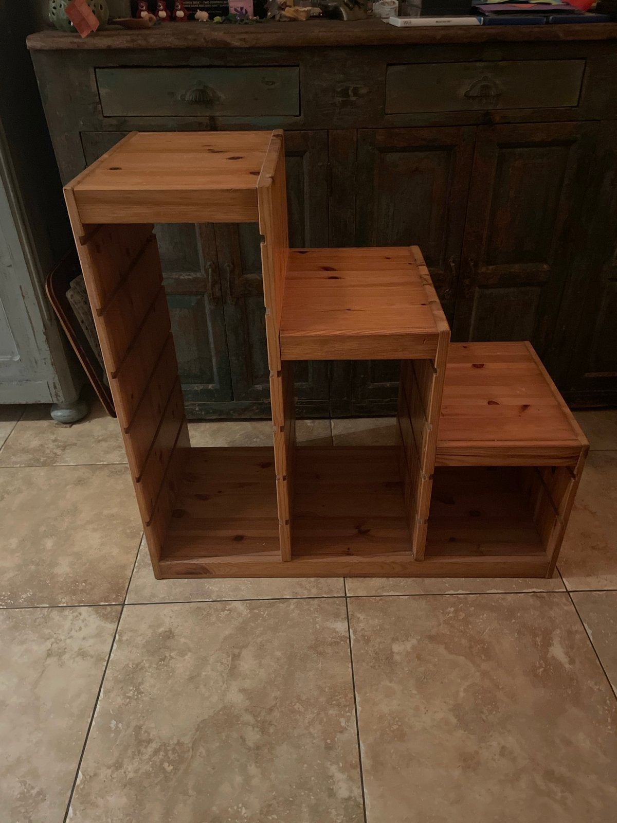 Trofast Ikea kast van massief hout zonder bakken, Ophalen, Gebruikt, Hout