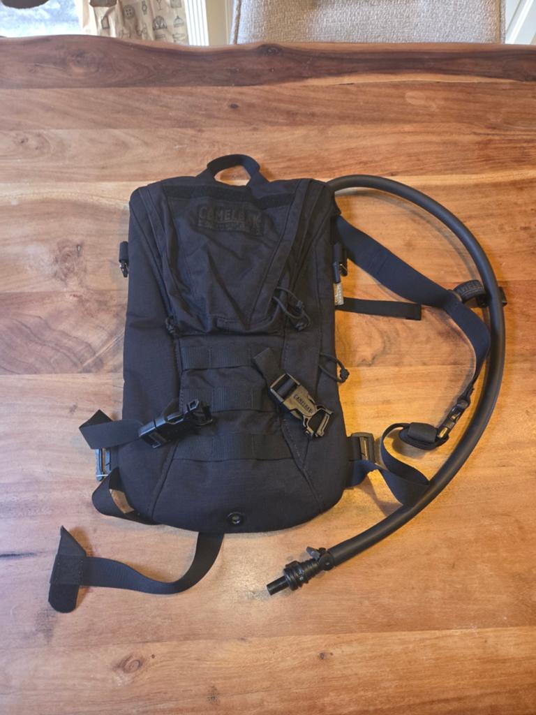 Kl camelbak zwart, Ophalen of Verzenden, Landmacht, Nederland, Kleding of Schoenen
