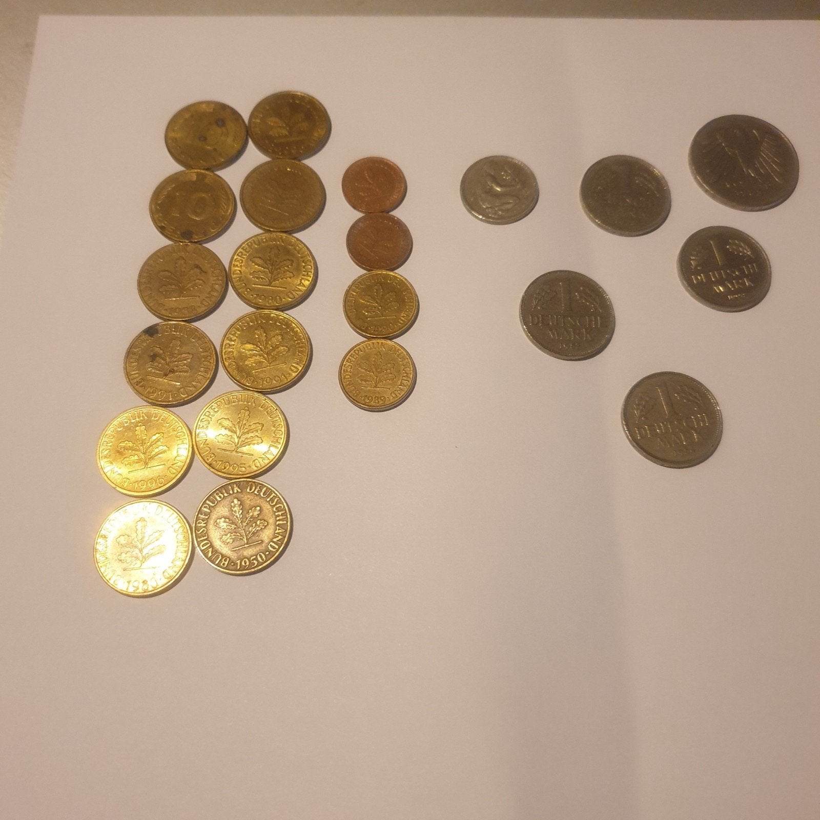 Collectie Duitse Mark en Pfennig munten, Ophalen of Verzenden
