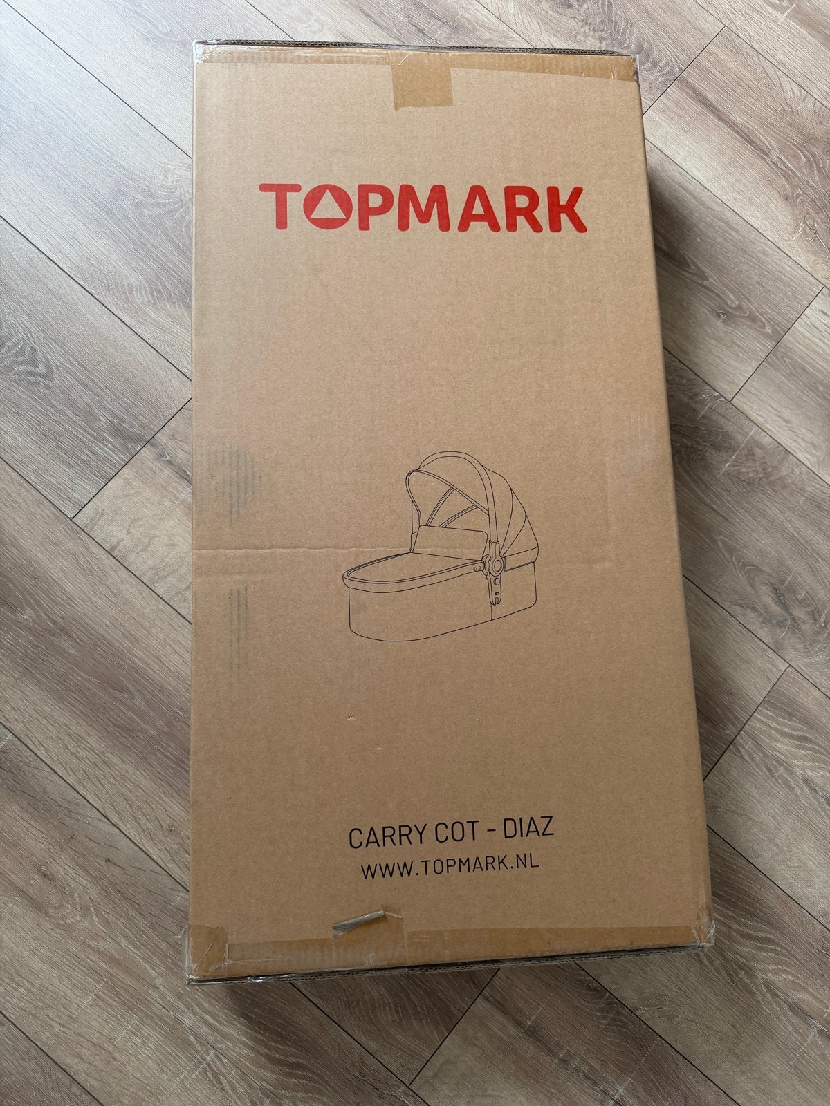Topmark Reiswieg Diaz Zwart - Nieuw in doos, Nieuw, Met reiswieg, Ophalen, Kinderwagen