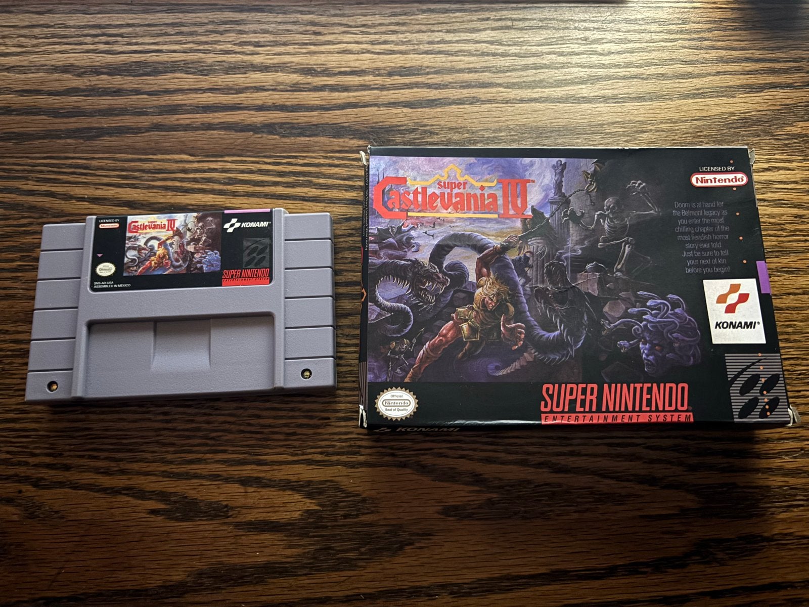 Super Castlevania IV SNES - Compleet in doos, Avontuur en Actie, 1 speler, Ophalen of Verzenden, Zo goed als nieuw