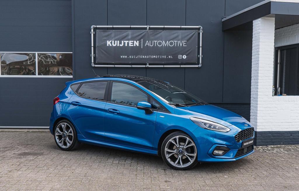 Ford Fiesta 1.0 EcoBoost ST-Line / Automaat / Full options /, Voorwielaandrijving, Gebruikt, 1064 kg, Blauw