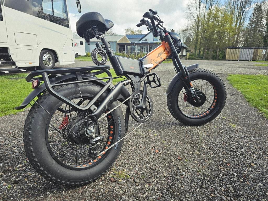 Lankeleisi X3000MAX elektrische vouwfiets, Fietsen en Brommers, Elektrische fietsen, Minder dan 47 cm, Ophalen, Zo goed als nieuw