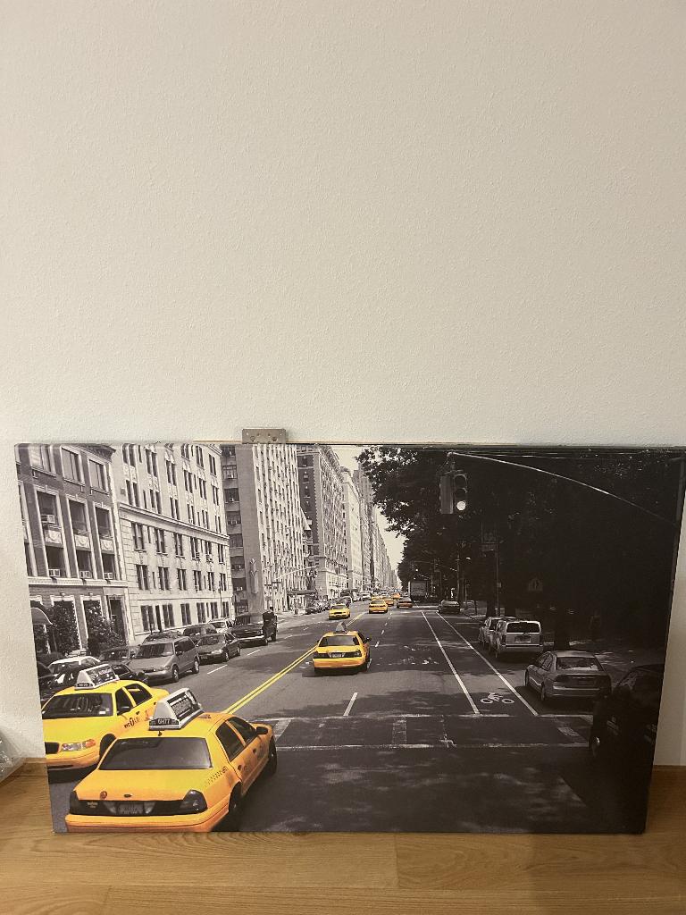 New york city canvas, Modern, Ophalen, Zo goed als nieuw, Decoratieobject