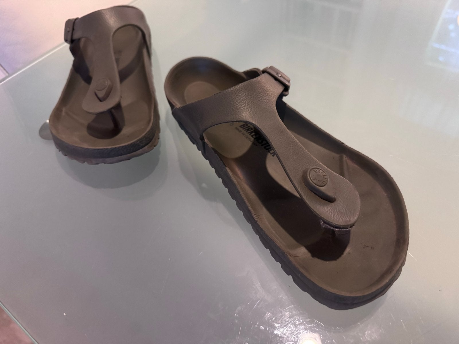 Birkenstock Gizeh - maat 40, Kleding | Heren, Schoenen, Sandalen, Overige kleuren, Ophalen of Verzenden, Gedragen
