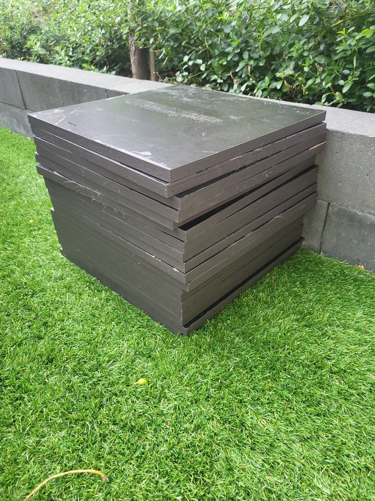 Betonplex plaatjes 40x40 cm 18mm dik.  18 stuks, Doe-het-zelf en Verbouw, Ophalen