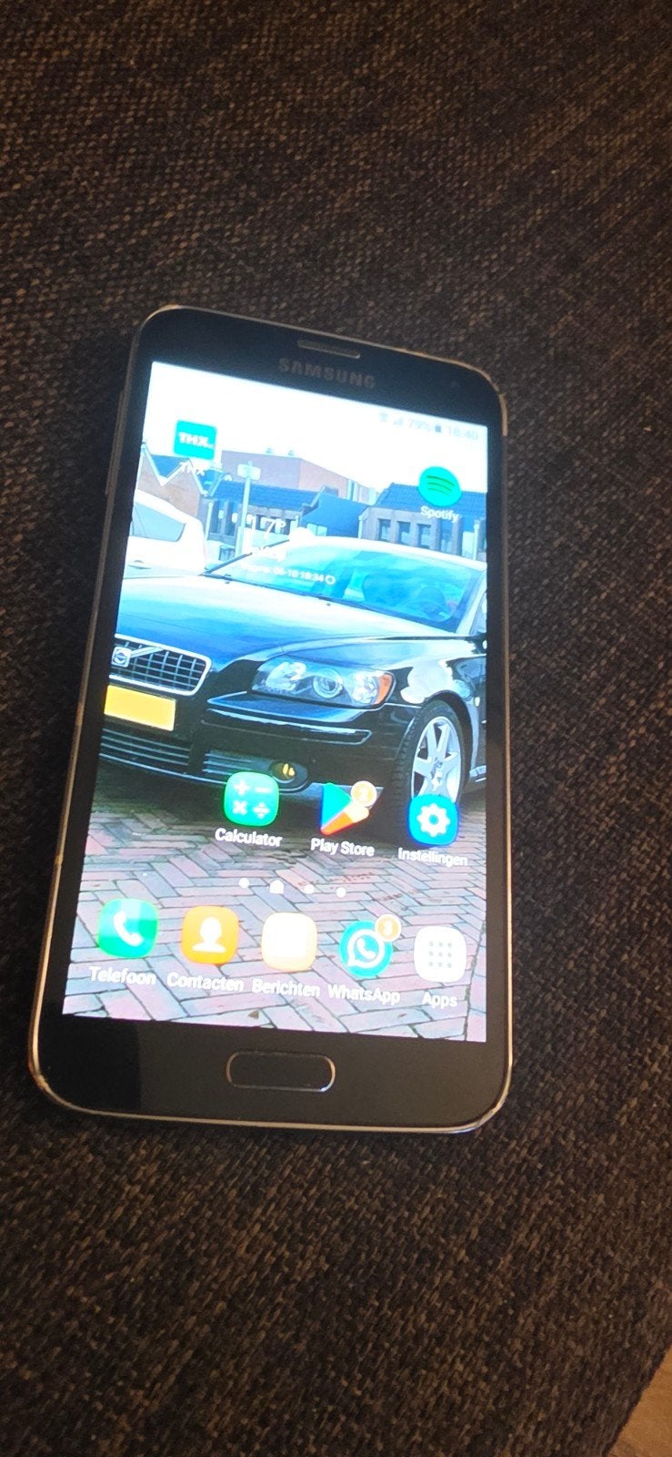 Samsung Galaxy S5 in prima staat, Gebruikt, Zwart, Touchscreen, Ophalen of Verzenden