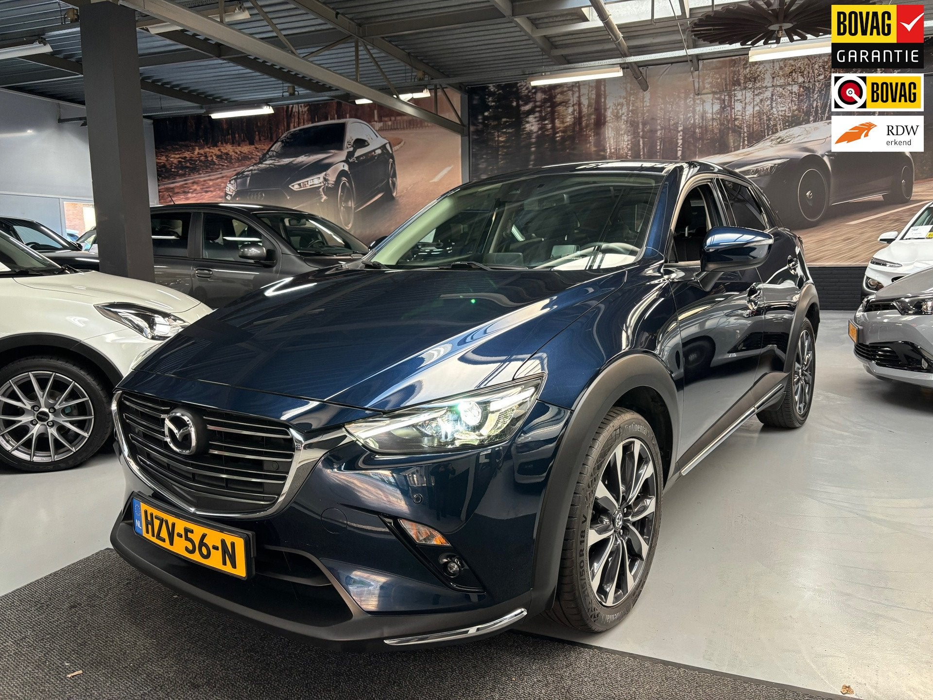 Mazda CX-3 2.0 SkyActiv-G 121 Luxury / Camera / Navigatie, 1998 cc, Gebruikt, 4 cilinders, Met garantie (alle)