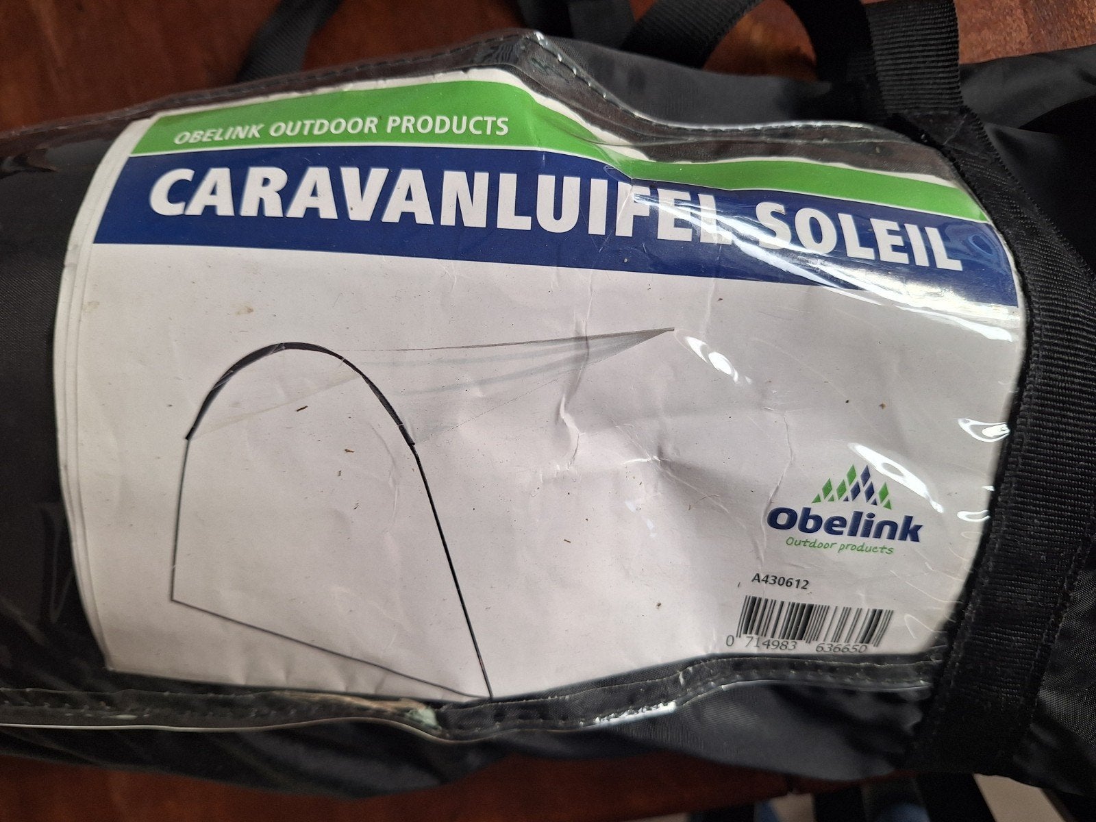 Luifel caravan soleil obelink, Caravans en Kamperen, Ophalen of Verzenden