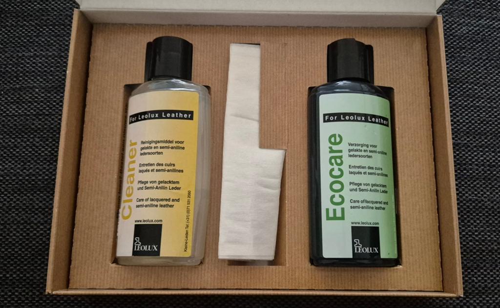 Nieuwe Leolux Leer Onderhoudsset - Cleaner & Ecocare, Meerkleurig, Overige materialen, Nieuw, Ophalen of Verzenden