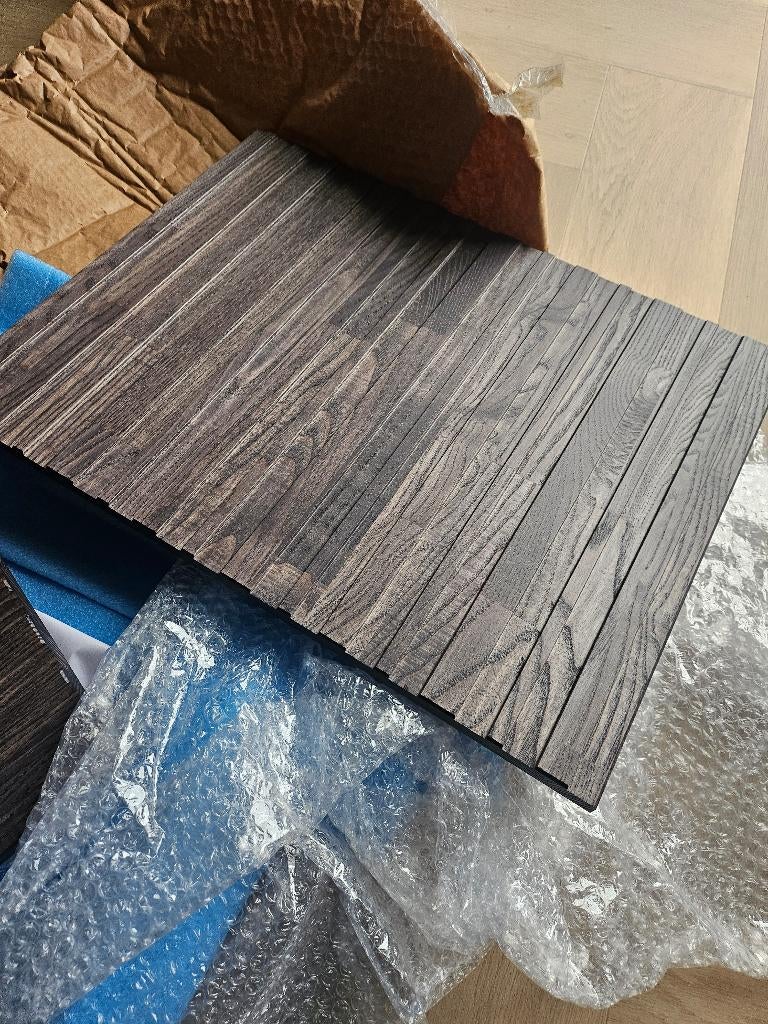 Woood gravure espresso deurtjes, Huis en Inrichting, Kasten | Televisiemeubels, Nieuw, Minder dan 100 cm, 25 tot 50 cm, 50 tot 100 cm