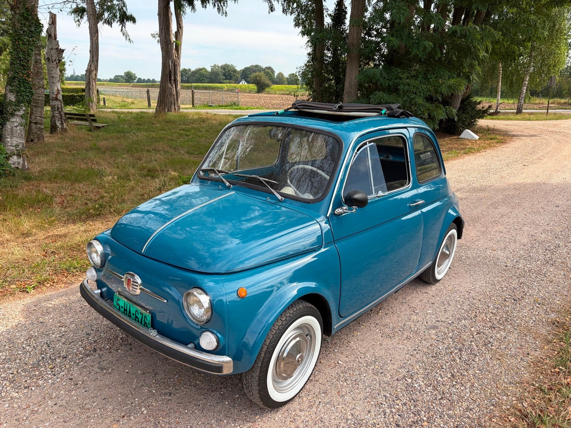 Fiat 500 F, Auto's, Gebruikt, Origineel Nederlands, Bedrijf, Handgeschakeld