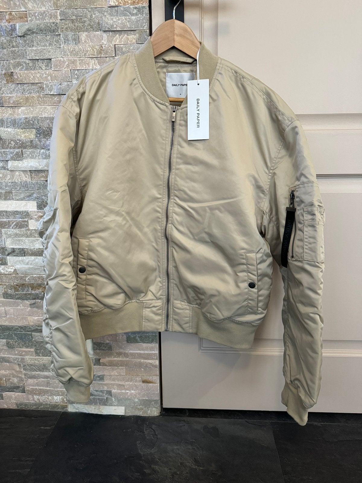 Daily Paper oversized bomber jas jack jacket maat M, Kleding | Heren, Jassen | Winter, Ophalen of Verzenden, Nieuw, Maat 48/50 (M)