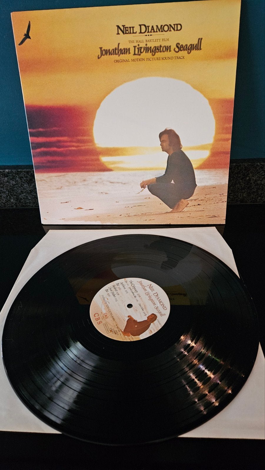 Neil Diamond - Jonathan Livingston Seagull LP (1973), LP, Gebruikt, Pop, Ophalen of Verzenden