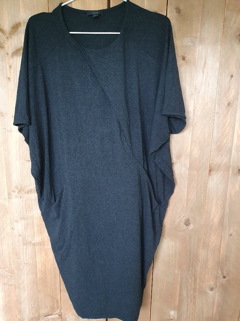 COS vlindermouw jurk maat S, COS, Ophalen of Verzenden, Maat 36 (S), Grijs