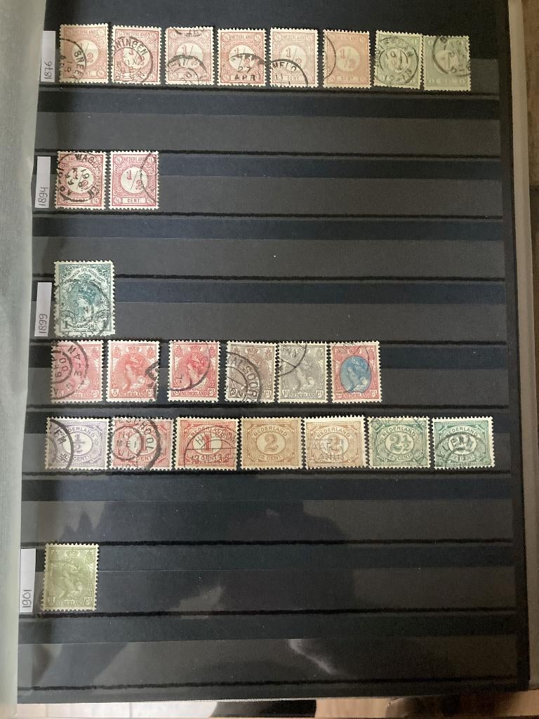 Postzegelalbums Nederland, ongeveer 1650 stuks, Postzegels en Munten, Postzegels | Volle albums en Verzamelingen, Ophalen of Verzenden