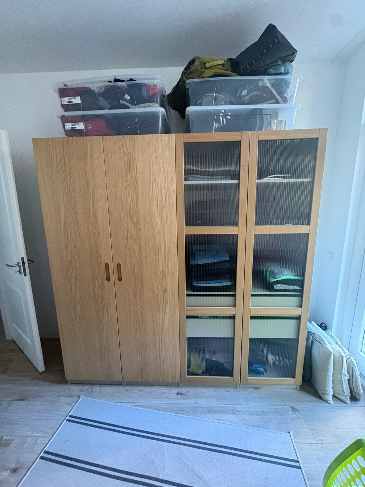 IKEA PAX / Kledingkast / Wardrobe, Ophalen, 200 cm of meer, Zo goed als nieuw, 50 tot 75 cm