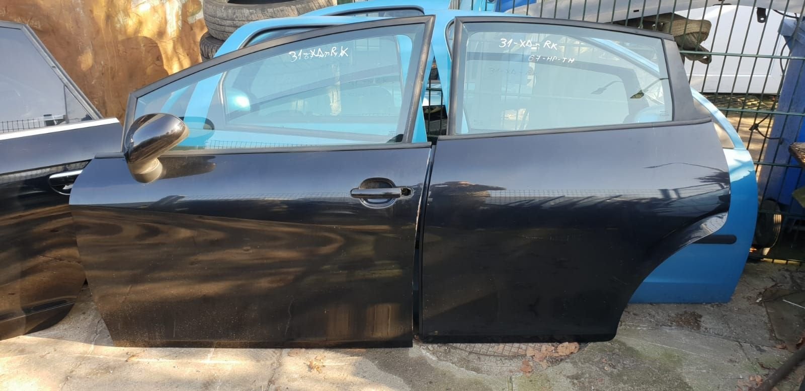 SEAT LEON PORTIEREN LV+LA   BJ 2007, Gebruikt, -, Deur, -